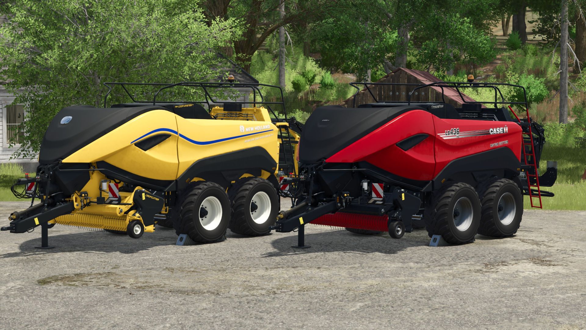 CNH Square Balers Pack Rust Edition v1.3