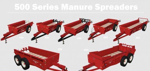 International 500 Series Manure Spreader v1.0