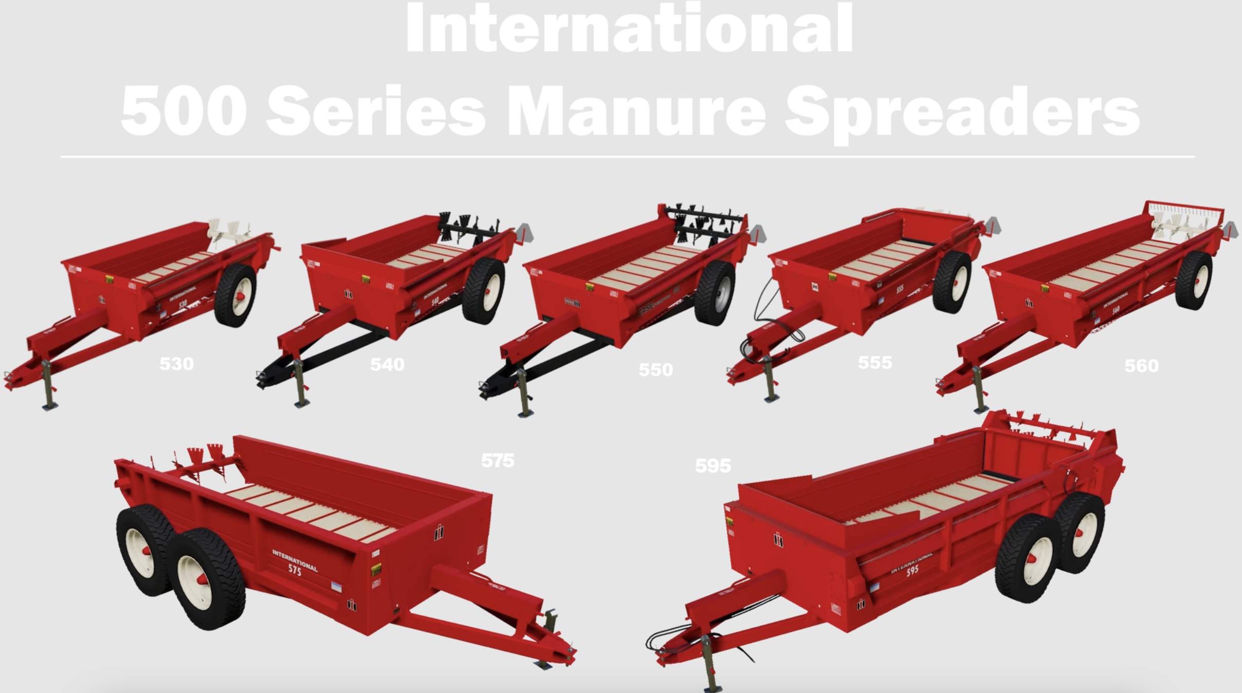 International 500 Series Manure Spreader v1.0