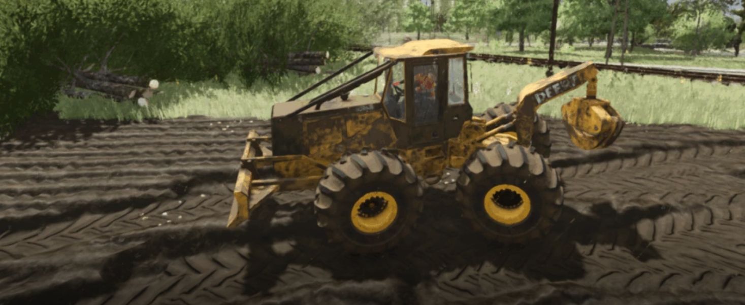 John Deere Grapple Skidder v1.0