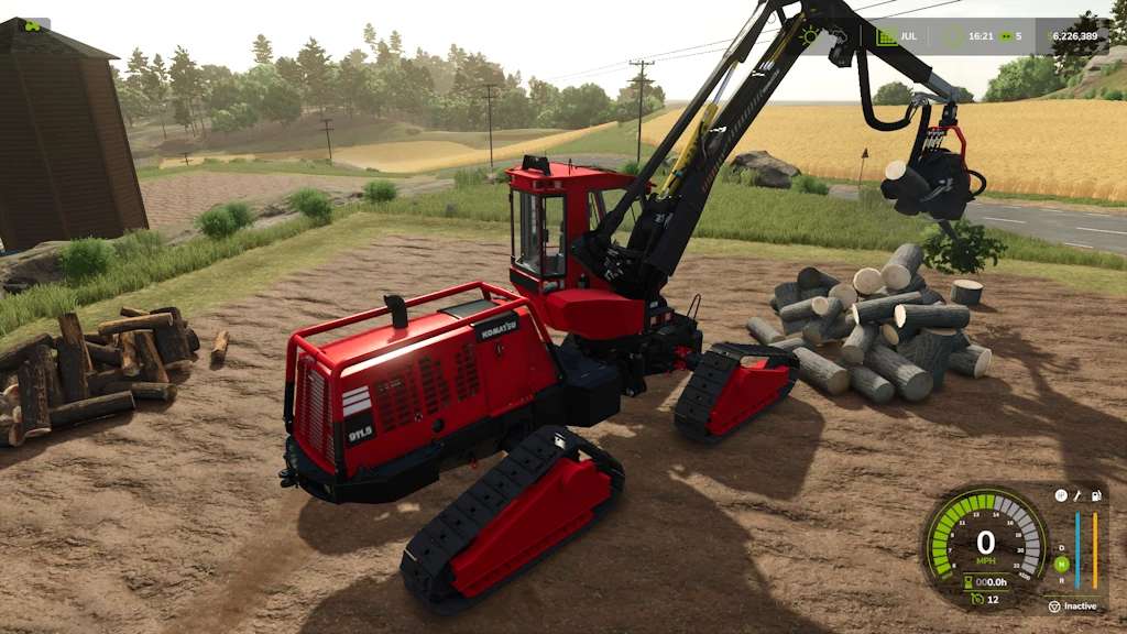 Komatsu Harvester 911 v1.8