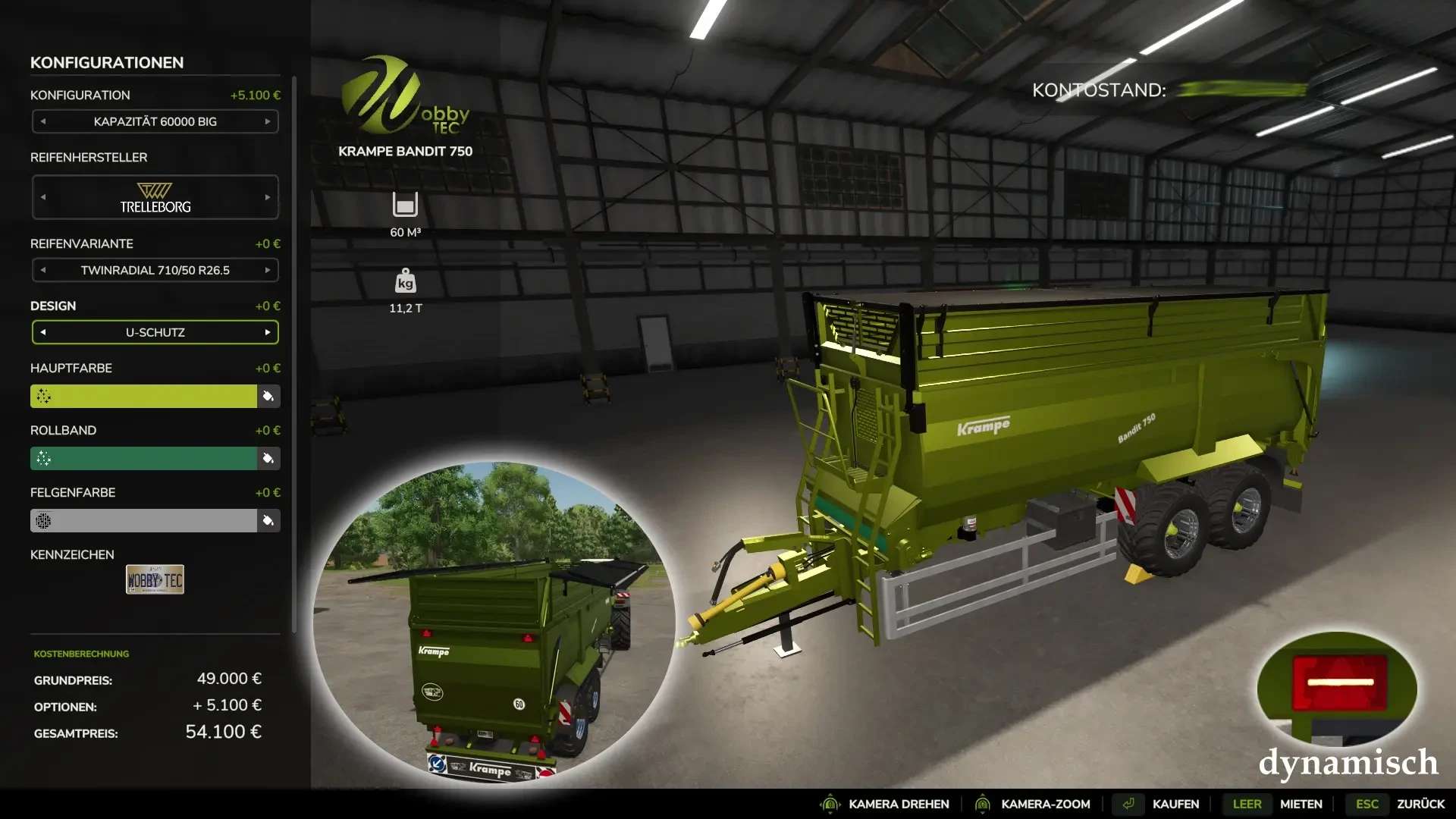 Krampe PACK 550, 750, 800, 980 Rollband Trailer and Semi-trailer v1.0.0.4