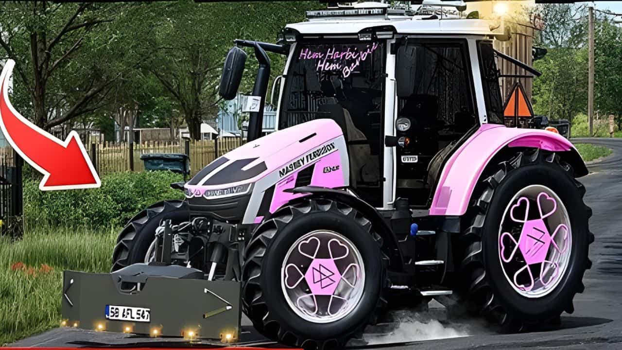 Massey Ferguson 5S (Pink) v1.0
