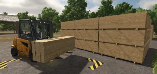 Storage For Pallets Of Boards, Planks, And Wooden Beams v1.0