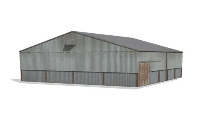 UK Style Machinery Shed v1.0