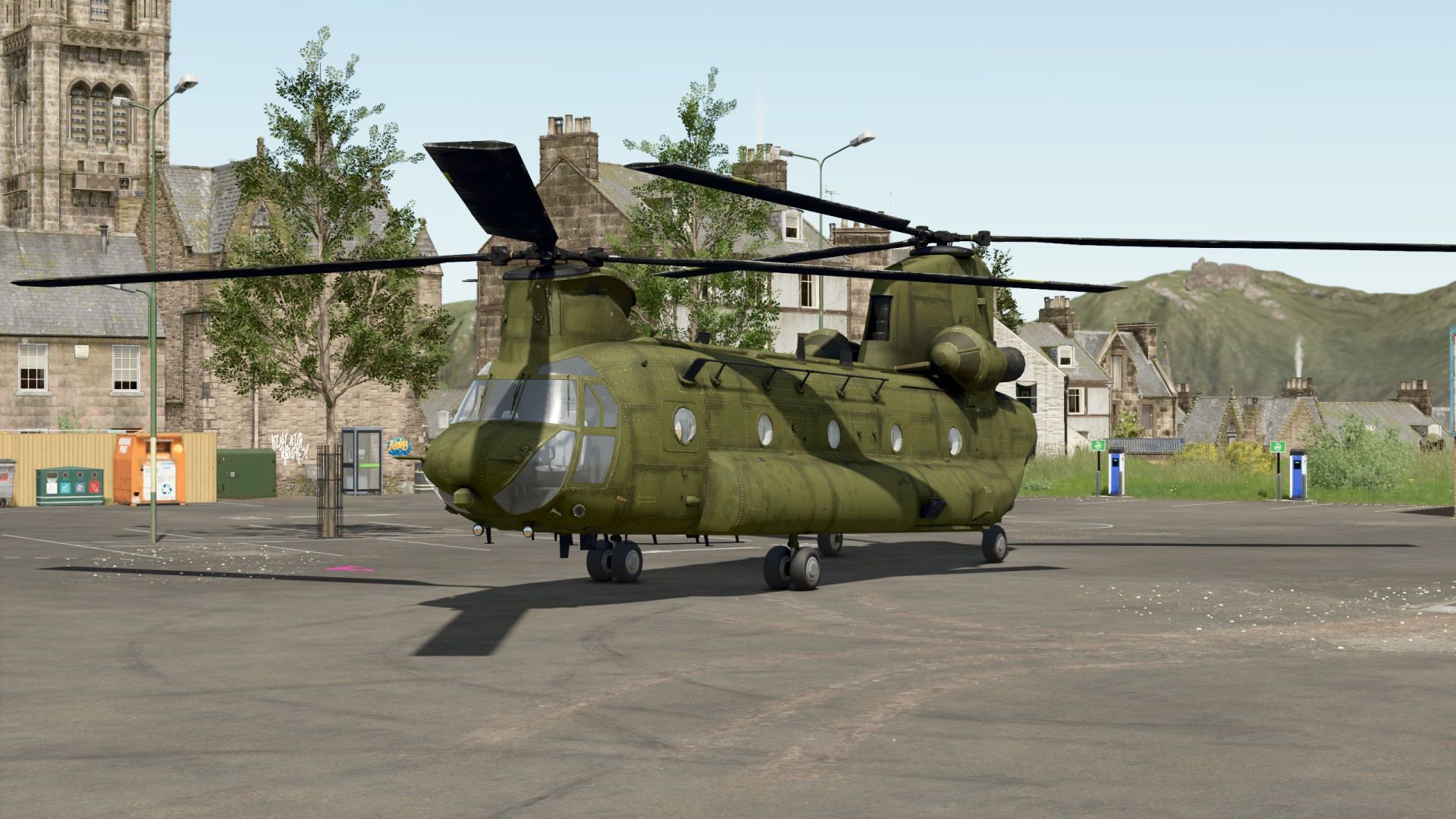 CH47 Chinook Helicopter v1.0