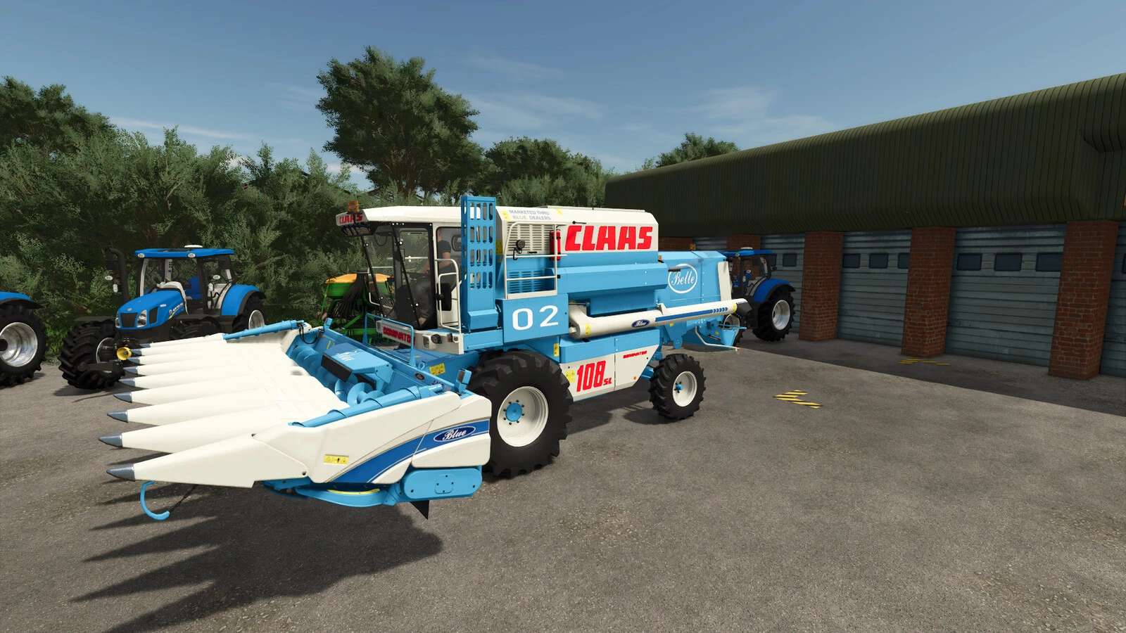CLAAS Blue Dominator 108 v1.0