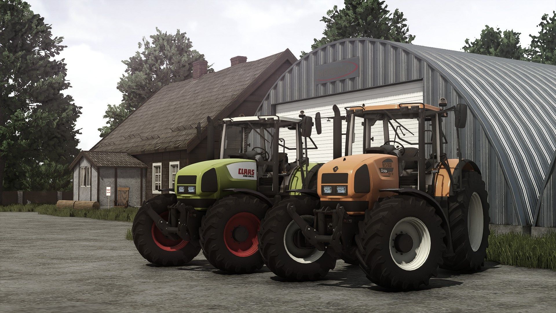 CLAAS / Renault Ares 836 RZ (Rust Edition) v1.0.0.3