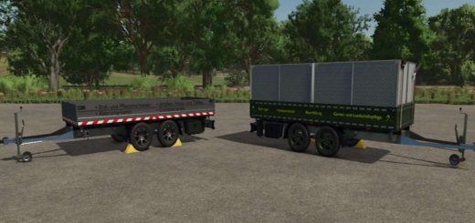 Construction yard Stani trailer v1.0