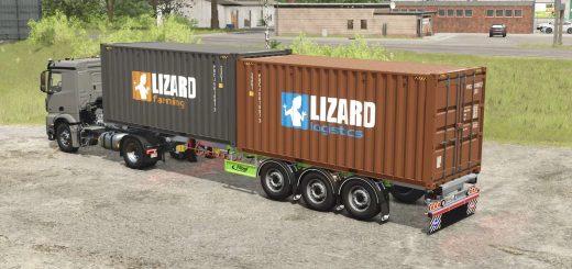 Fliegl Shipping Container Pack v1.0