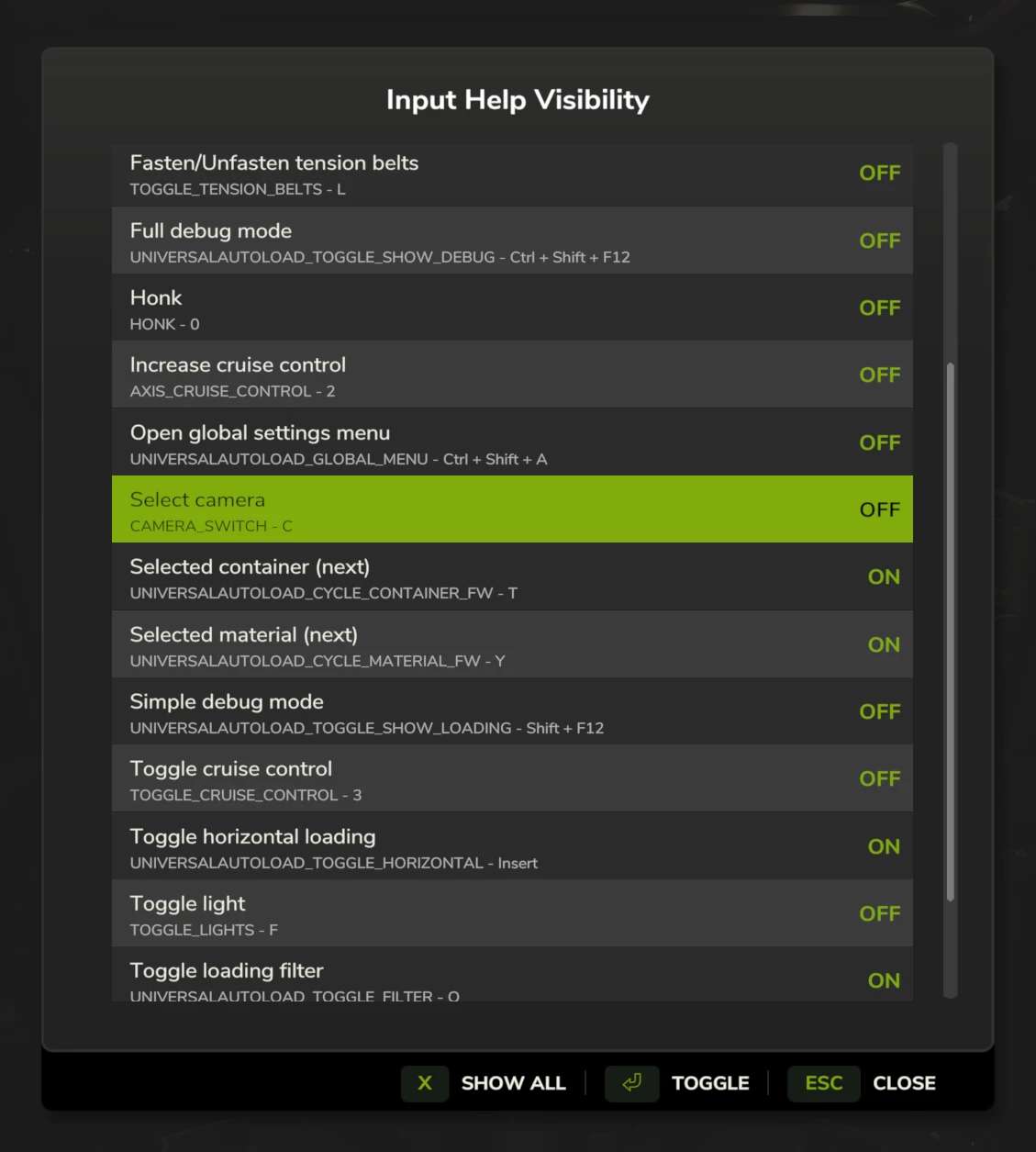 Hide Help Texts v1.0
