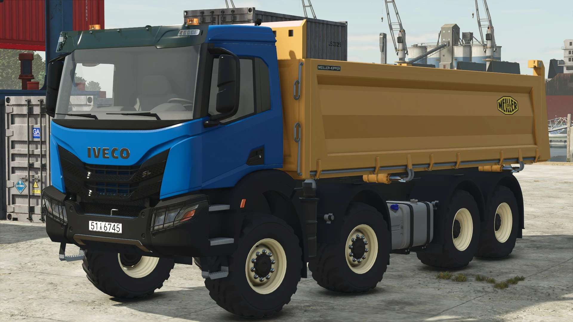 Iveco X-Way Meiller Kipper Truck v1.0
