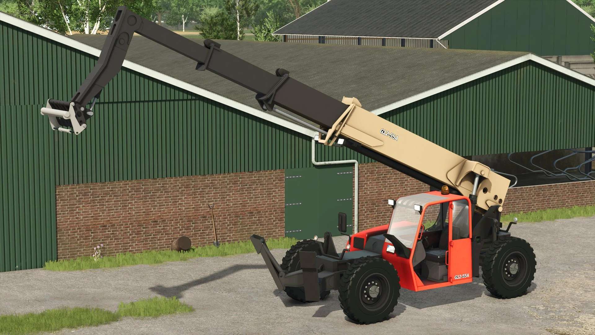 JLG G12-55A Telescopic Forklift v1.0