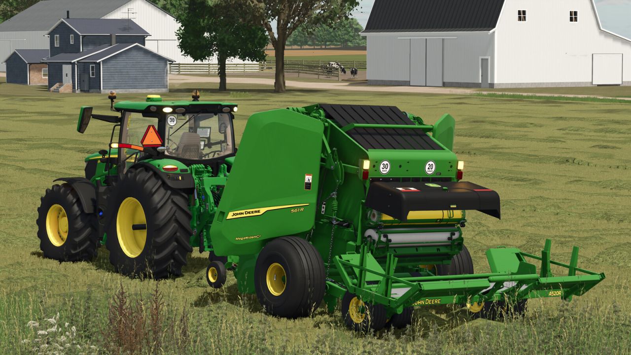 John Deere 561R Premium Round Baler V1.0.0.1