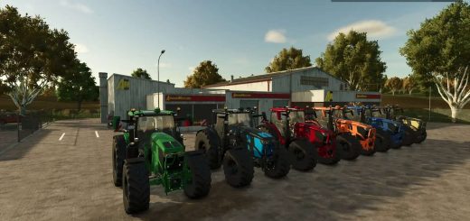 John Deere 6R Large Frame with Frontlader 600R v1.0.0.7