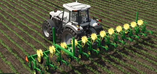 John Deere 825 Row-Crop Cultivator v1.0