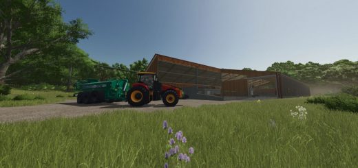 Large Stable With ManureHeap v1.0