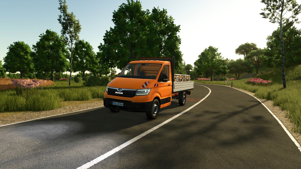 MAN TGE Flatbed v1.1
