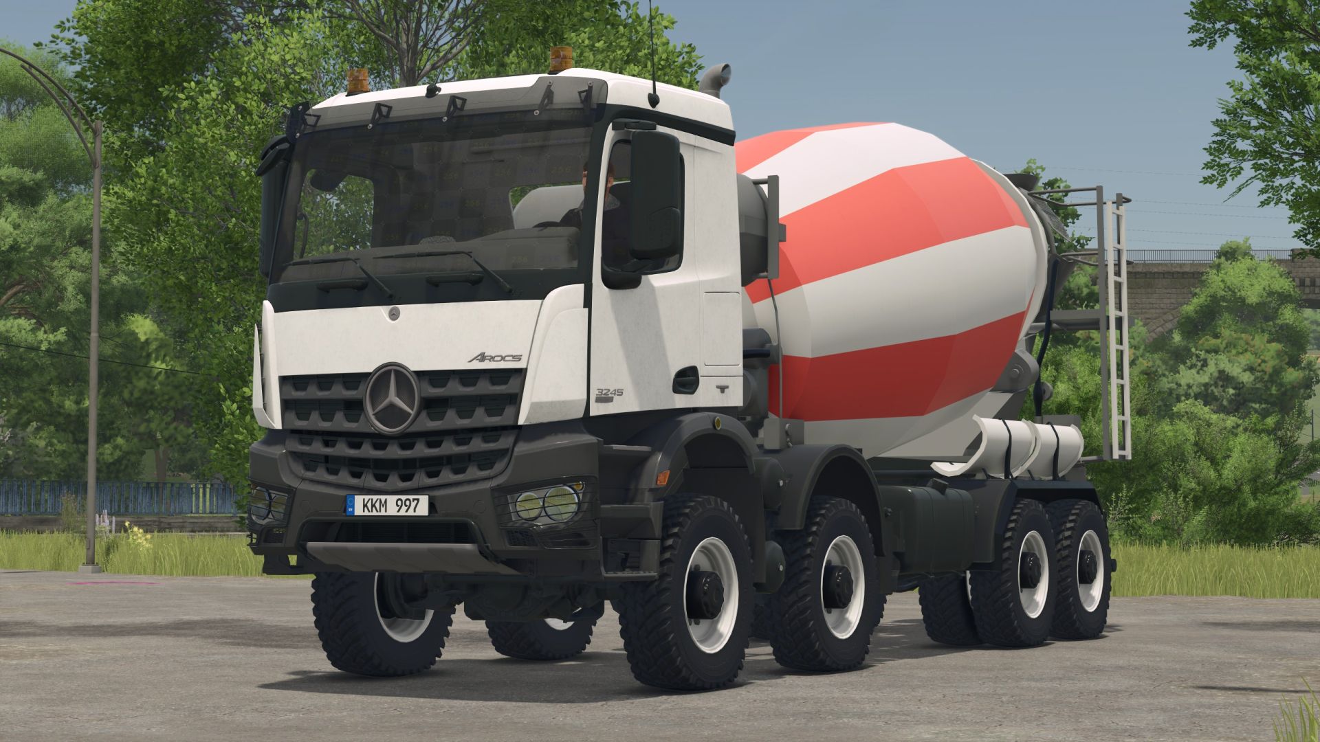 Mercedes Arocs 3245 Concrete Mixer Truck v1.0