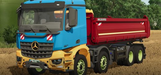 Mercedes Benz Arocs Agrar Meiller Kipper Truck v1.0