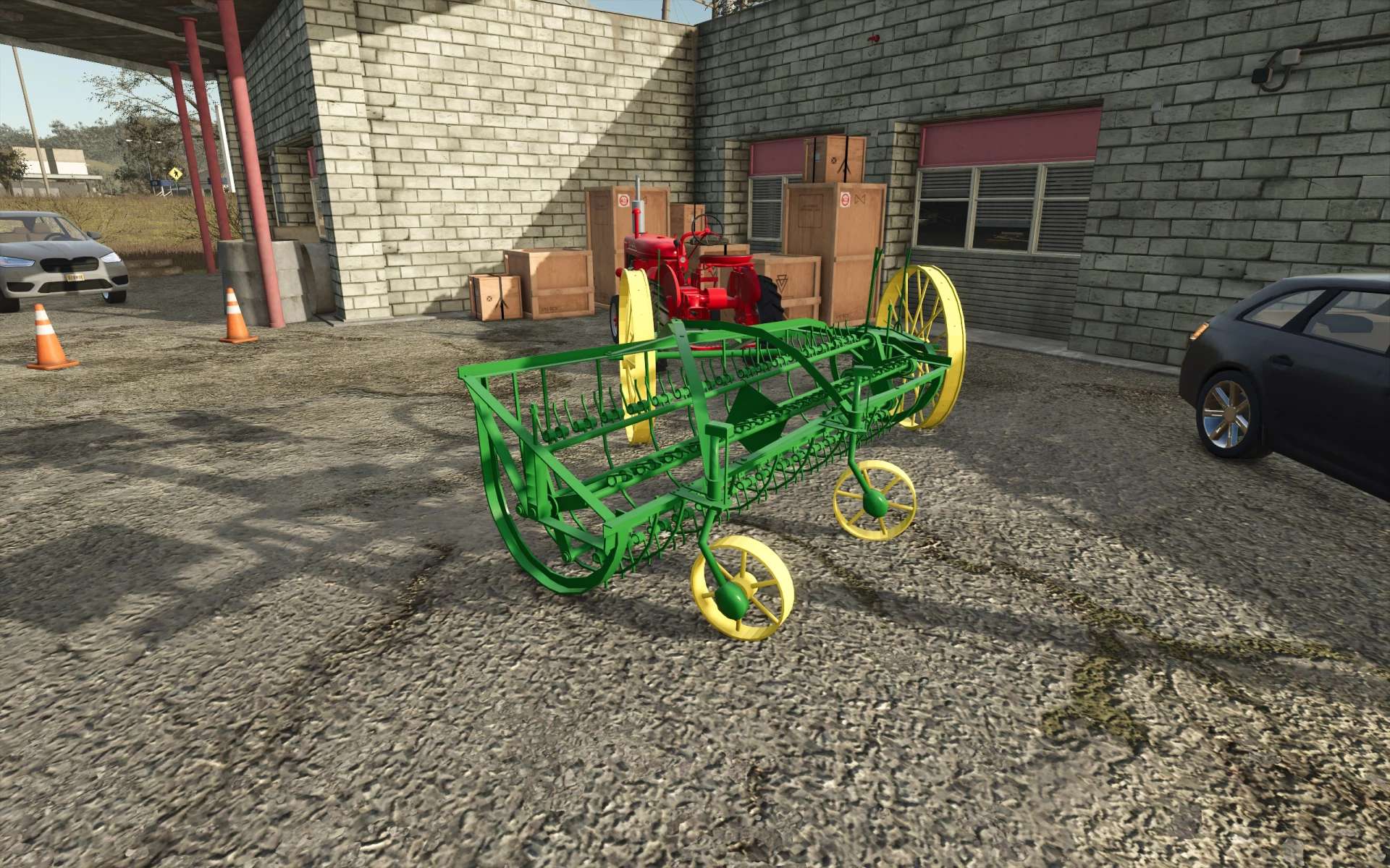 Old implements for drawbar tractors v1.0