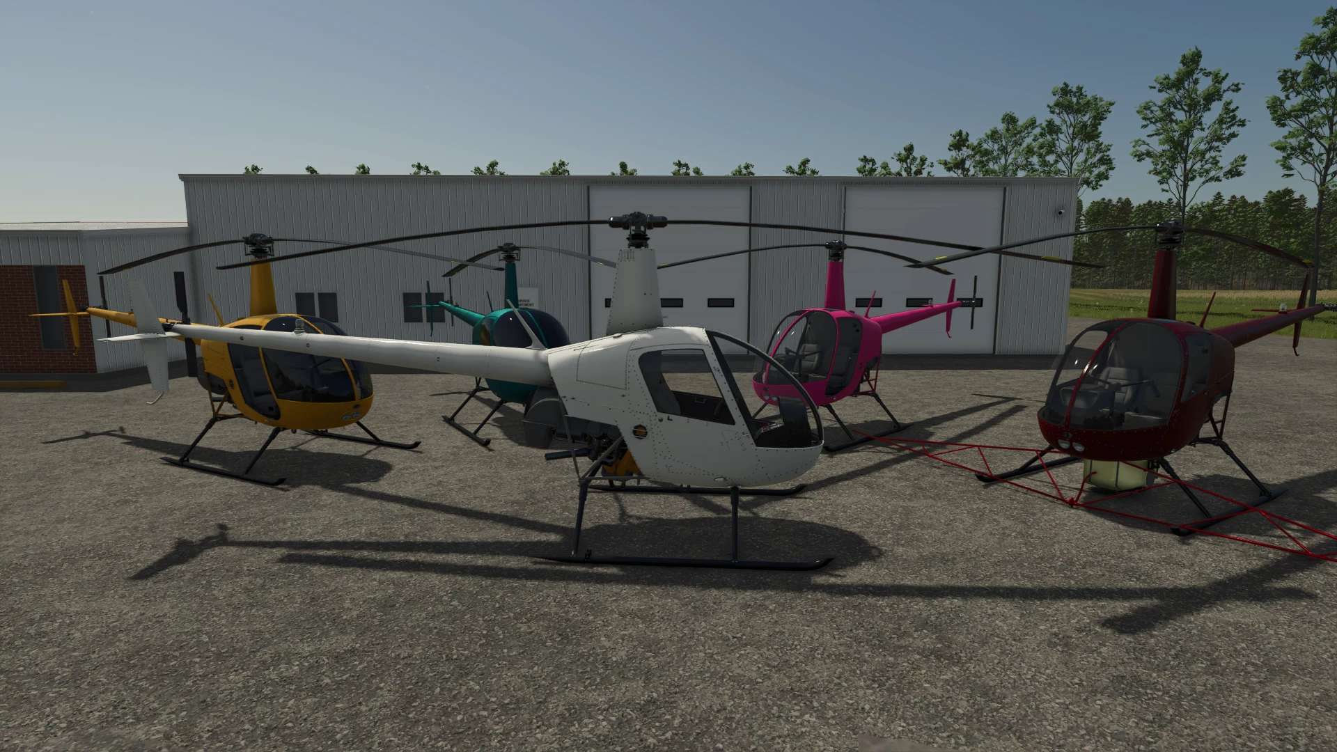Robinson R22 Helicopter v1.0