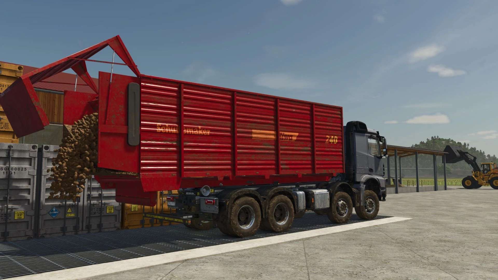 Schuitemaker Siwa 240 Hooklift Silage Container v1.0