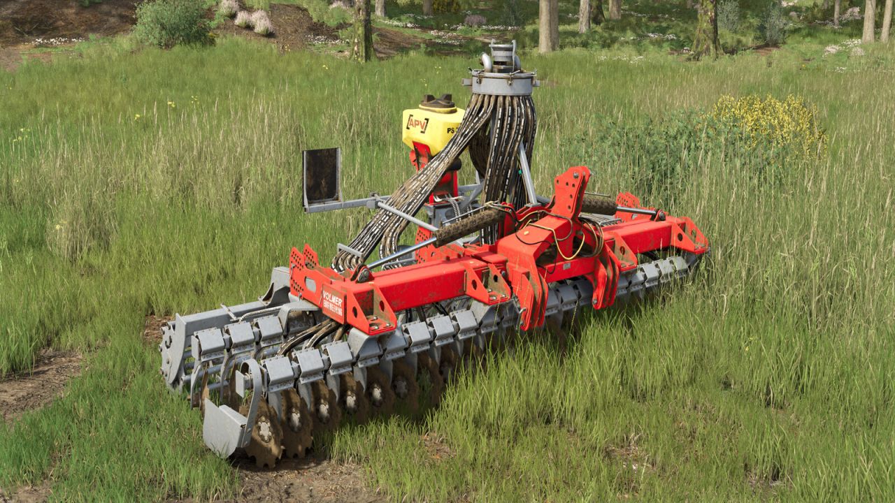 Volmer Short Disc Harrow Series 101 V1.0