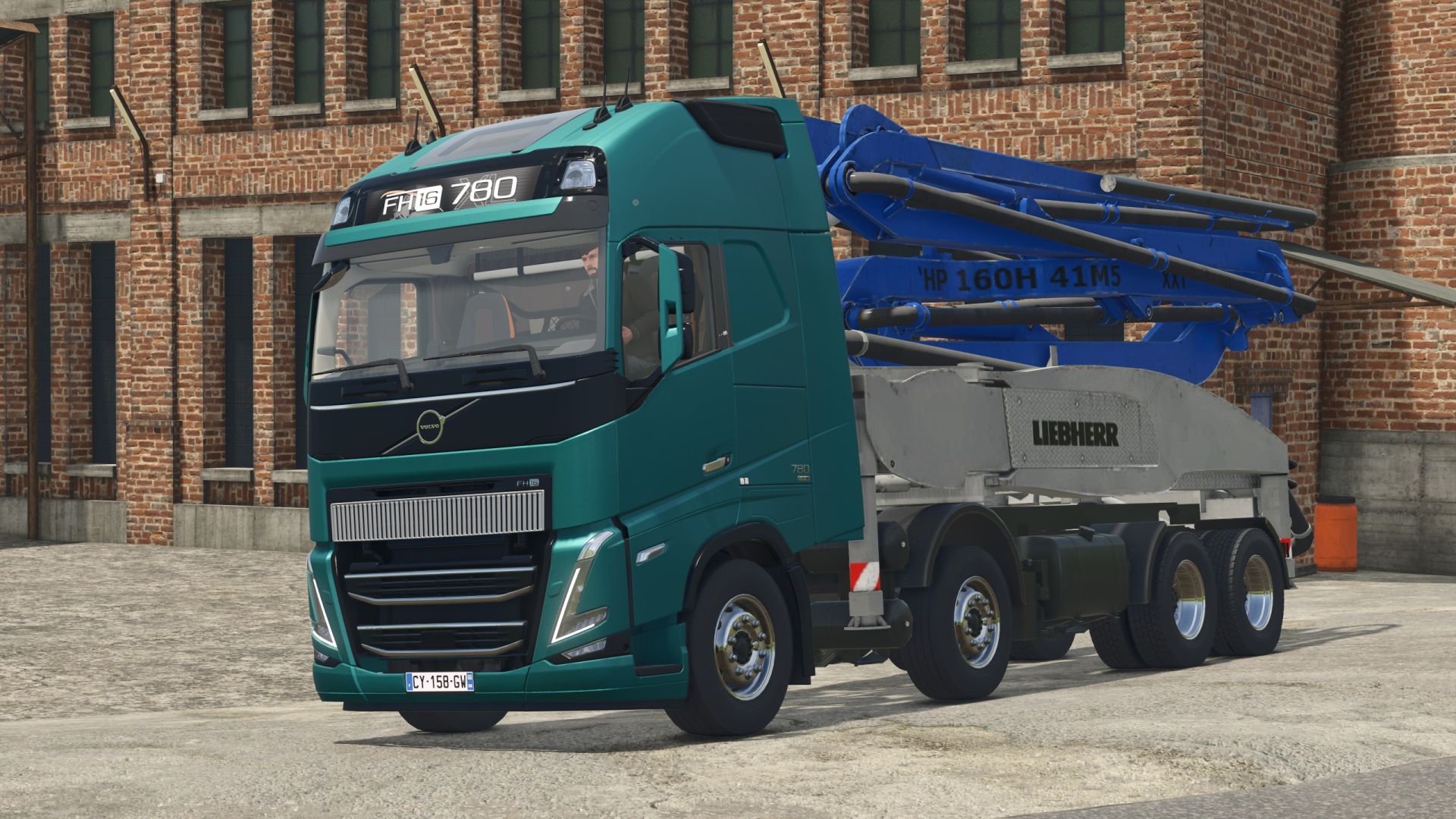 Volvo FH16 Concrete Pump Truck v1.0