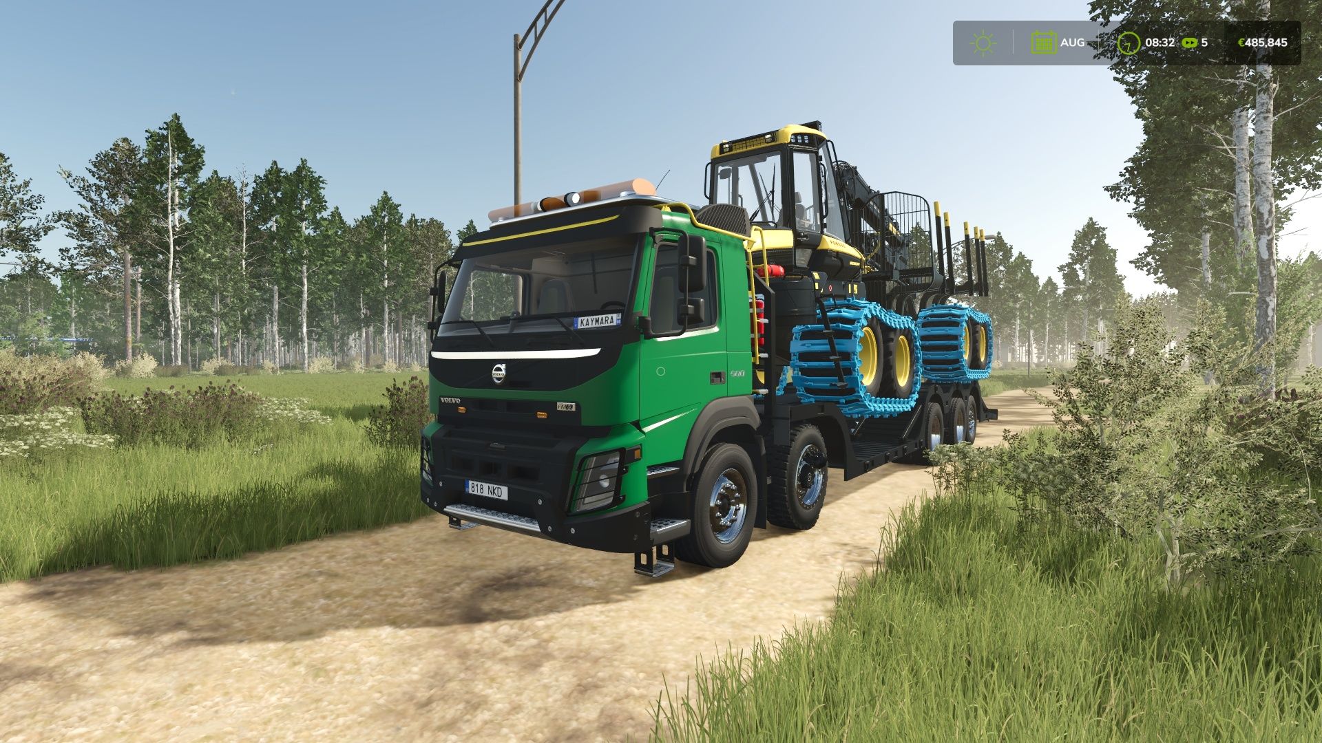 Volvo forestry machine truck 1.0