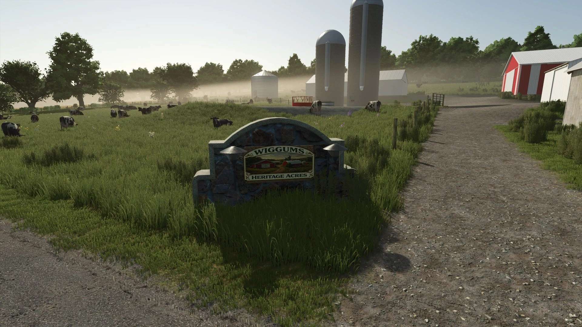 Wiggums Heritage Acres Farm Sign v1.0