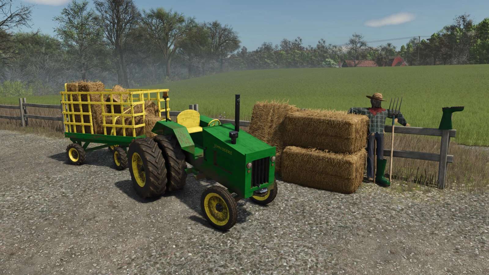 Wooden Tractor Set v1.0