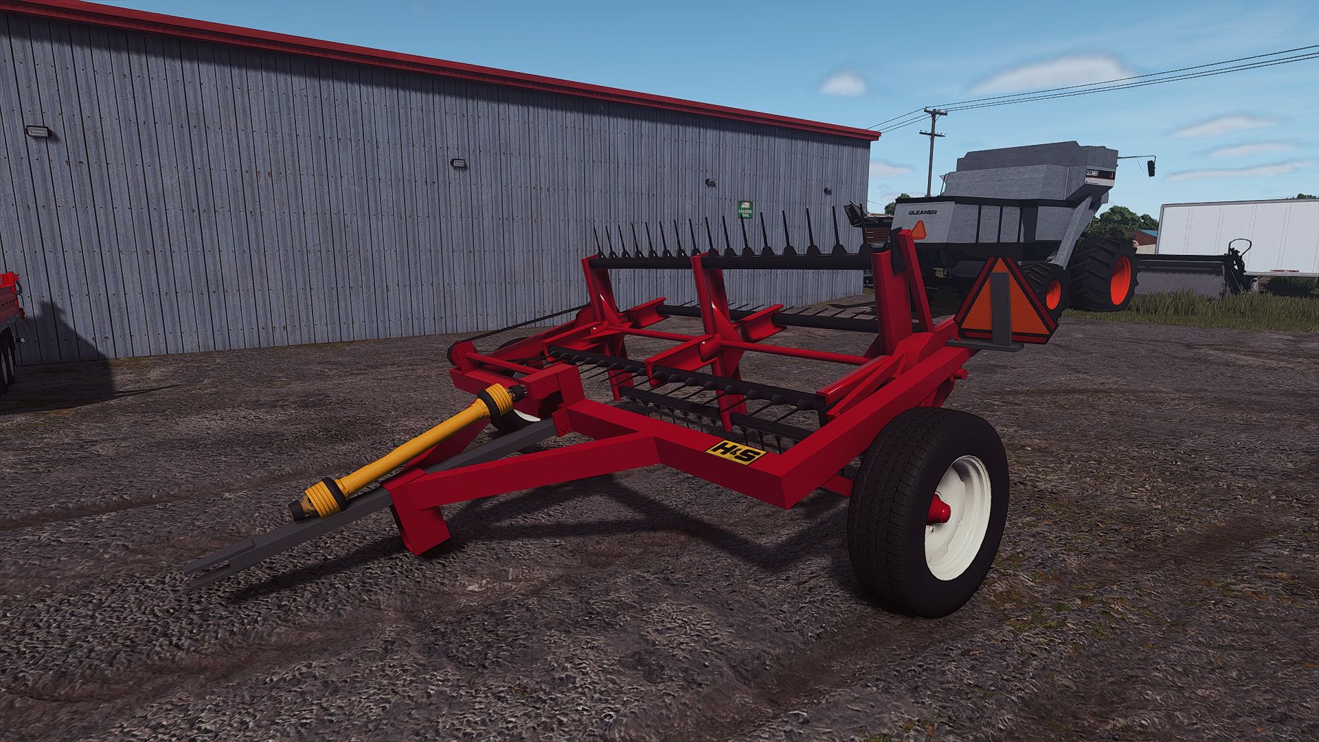 1986 H&S Hay Tedder v1.0