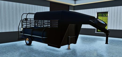 2022 Half Top Horse Trailer v1.0