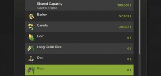 Adjust Storage Capacity v0.4
