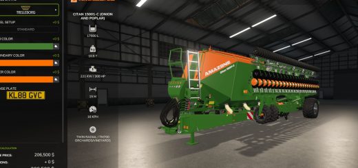 Amazone Citan 15001-C (Onion and Poplar Edition) v1.0
