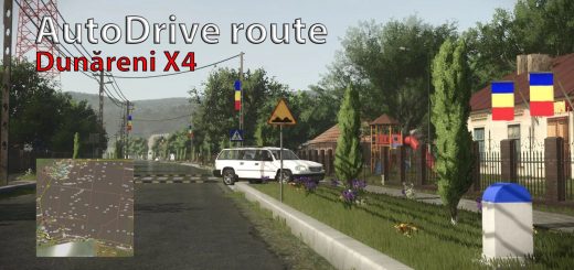 Autodrive route for Dunăreni X4 v1.0