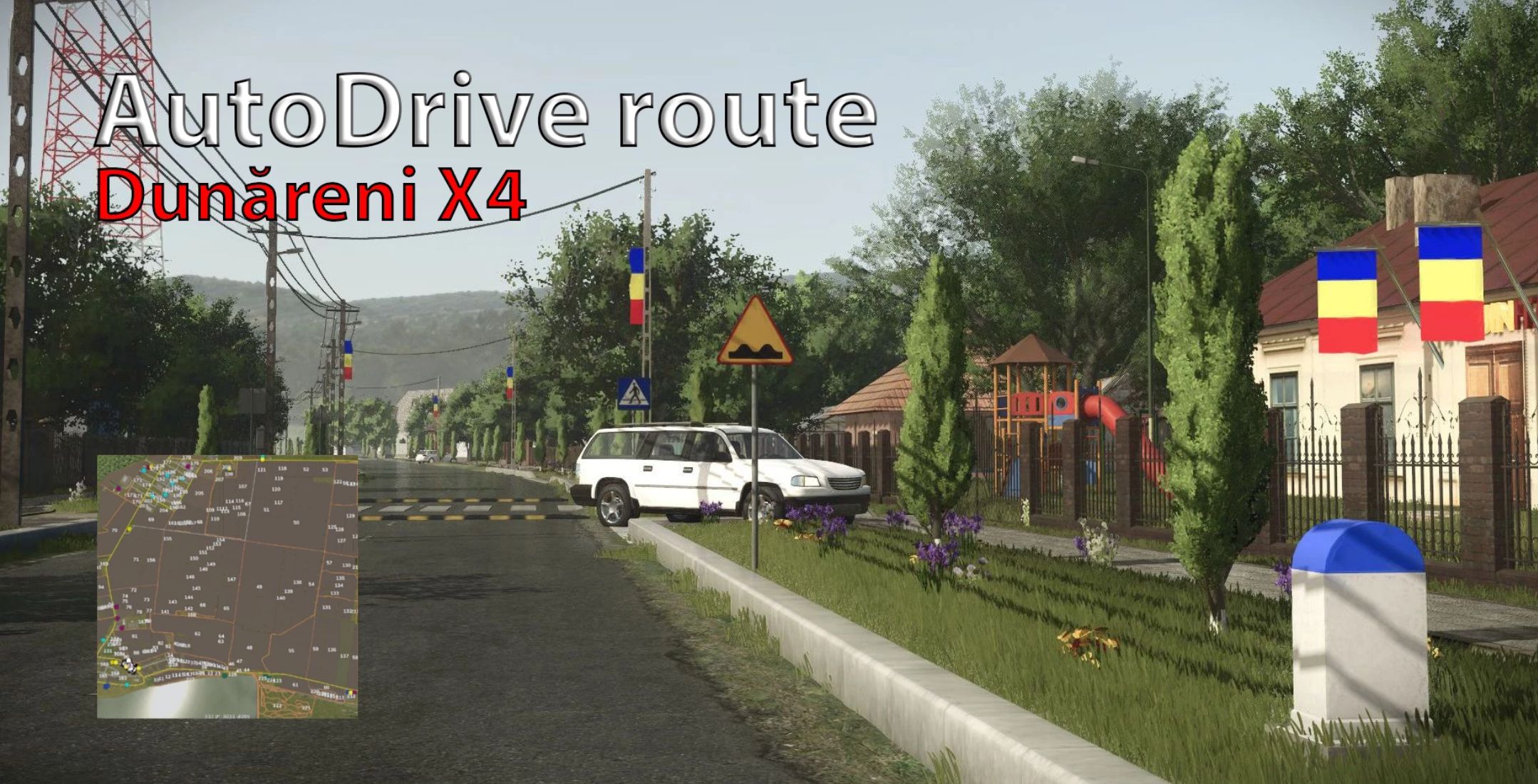 Autodrive route for Dunăreni X4 v1.0