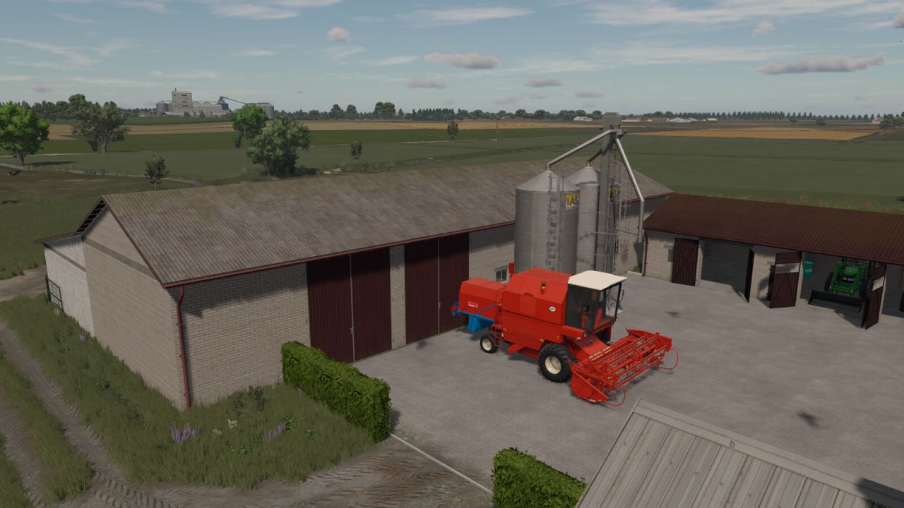 Big Barn With Cows v1.0