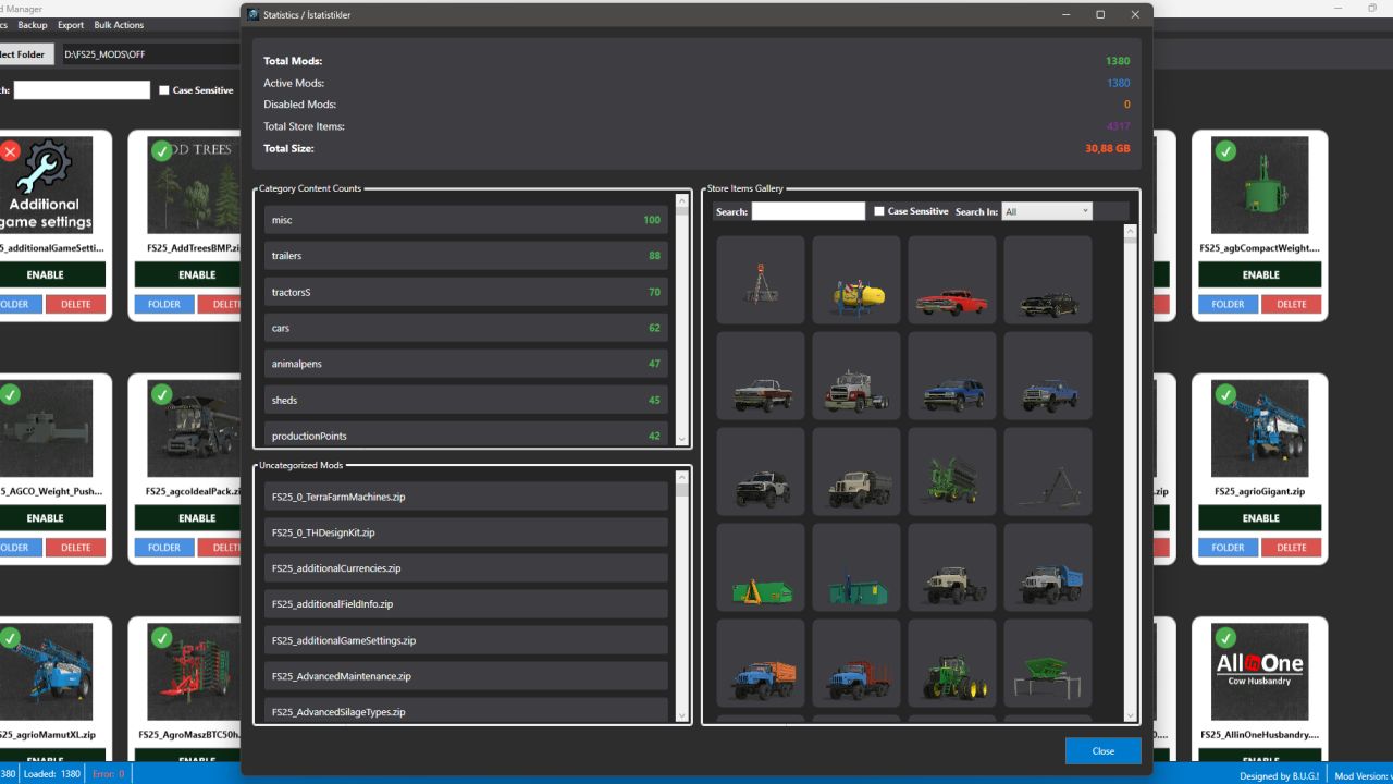 BUG ModManager v2.0