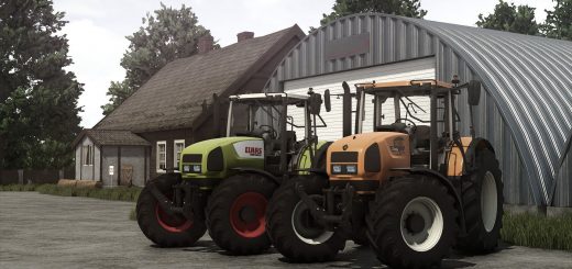 CLAAS / Renault Ares 836 RZ (Rust Edition) v1.0.0.4