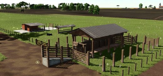Cow Pasture With Milking Barn v1.0.0.1