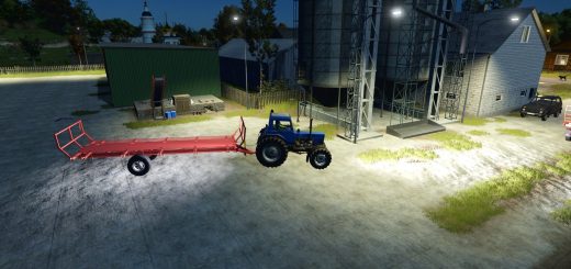 Homemade bale trailer v1.0