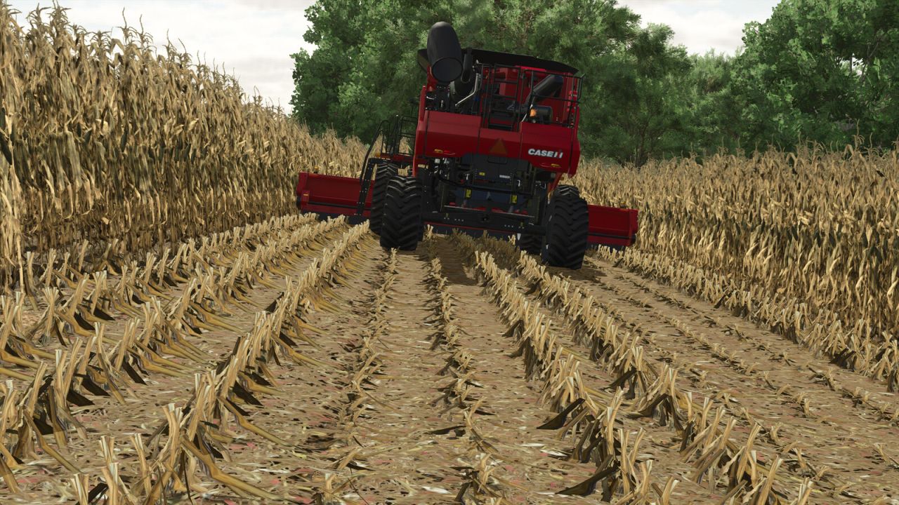 Improved Corn Textures With Destructible Stubble v1.0