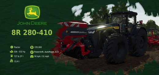 John Deere 8R 280 – 410 v1.0.1