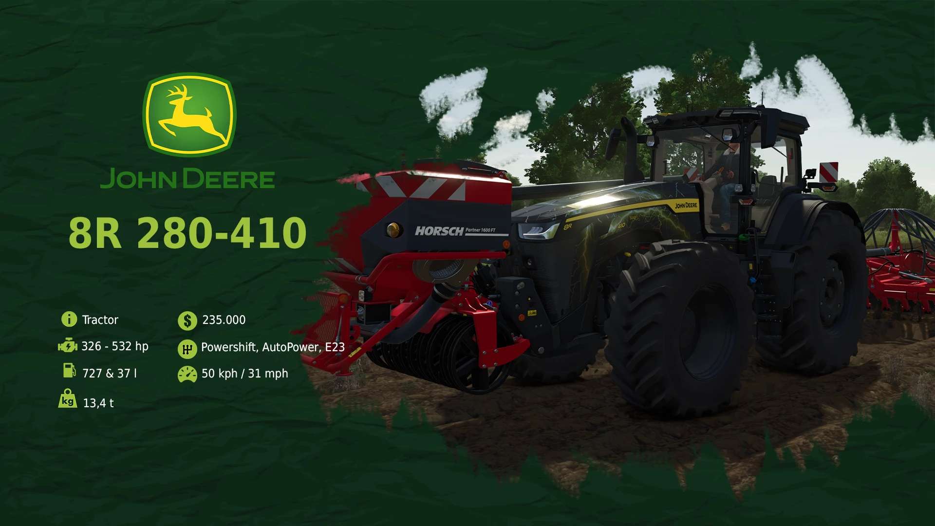 John Deere 8R 280 – 410 v1.0.1