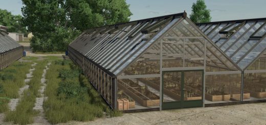 Large Glass Greenhouse Package v1.0