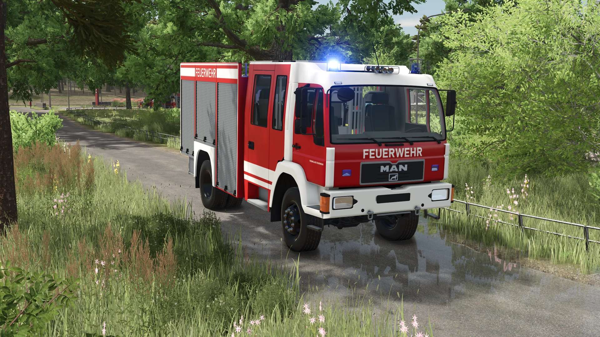 MAN L2000 Fire Engine v1.0