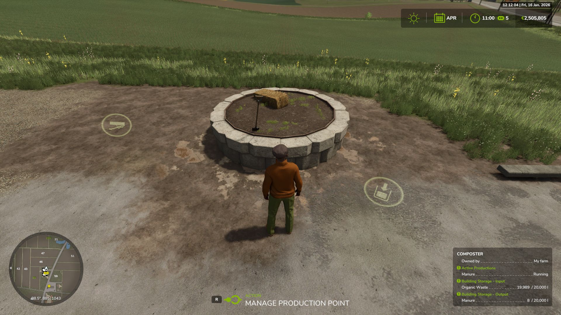 Manure Production v1.0