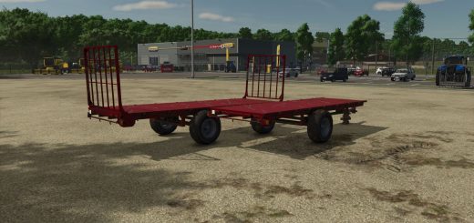Old flatbed trailer v1.0